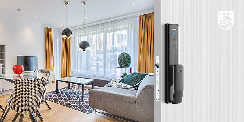 PHILIPS Smart Push-pull Door Lock Alpha-5HB